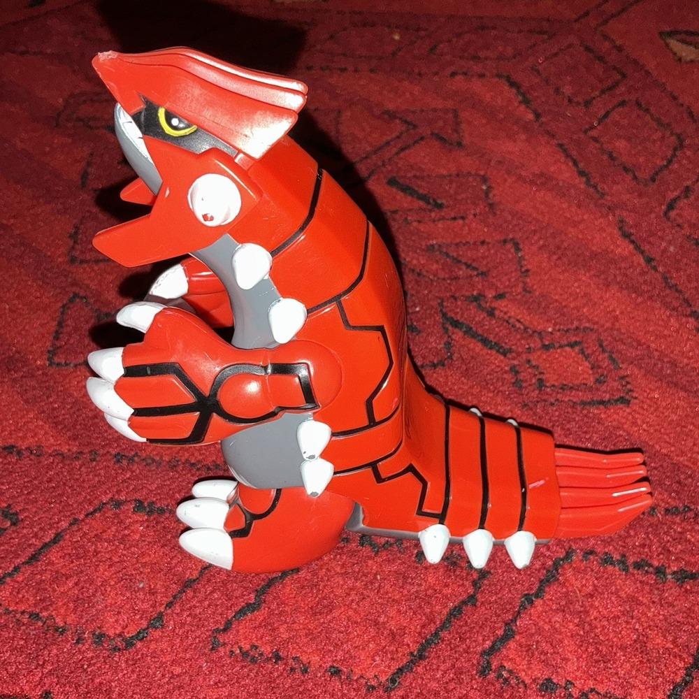 Nintendo Pokemon Ruby Groudon 5" Figure Toy Tomy 2003 Vintage Y2K